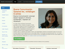 Tablet Screenshot of buena-comunicacion.nl